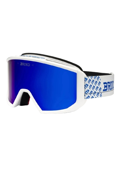 Googles Briko Frostbite Italia Matt White/Science Blue - 2025/26
