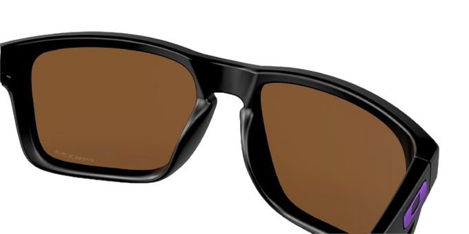 Sonnenbrille Oakley Holbrook Prizm Violet Lenses/Matte Black Frame