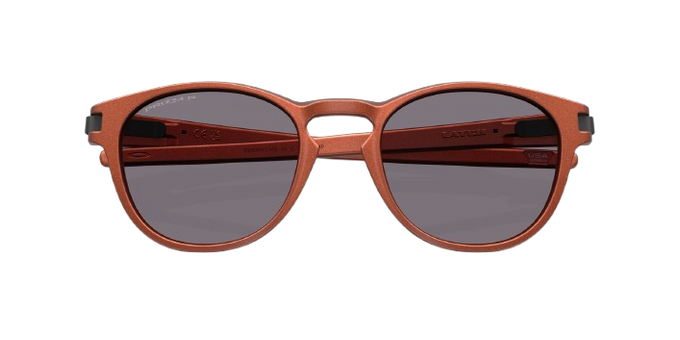 Sonnenbrille Oakley Latch Fire Orange Frame/Prizm Grey Polarized Lens