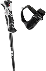 Poles LEKI Bold Lite S Black/Blue - 2025/26