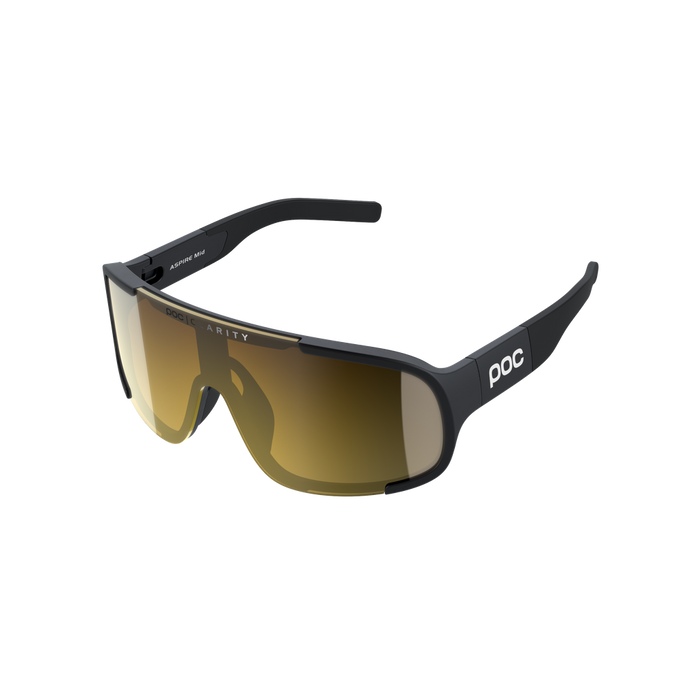 Sunglasses POC Aspire Mid Uranium Black/Violet Gold Mirror - 2024/25