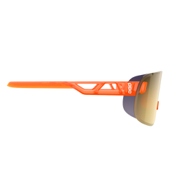 Sunglasses POC Elicit Fluorescent Orange Translucent - 2024/25