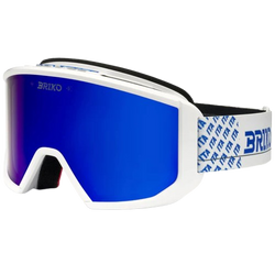 Brille Briko Vulcano Mask Italia White/Science Blue - 2025/26