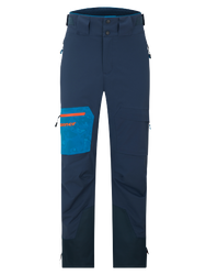 Ski pants Ziener Tewes Full-Zip Man Blue Foggy Print Dark Navy - 2024/25