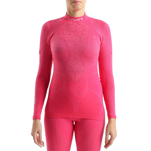 Thermal underwear UYN Woman Elevatyon Biomorph UW Shirt New Long SL Turtle Neck Pink Yarrow - 2025/26