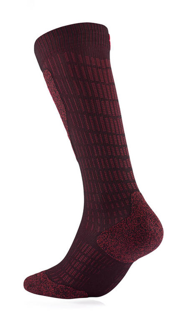 Ski socks Sidas Ski Expert Lady Burgundy - 2024/25