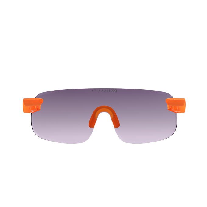 Sunglasses POC Elicit Fluorescent Orange Translucent - 2024/25