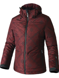 Ski jacket ENERGIAPURA Vez Damasco Bordeaux Lady