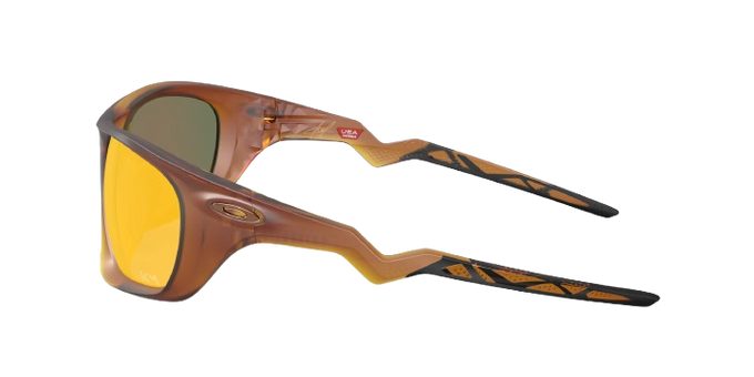 Sonnenbrille Oakley Lateralis Kylian Mbappé Matte Dark Amber/Prizm Ruby Lenses