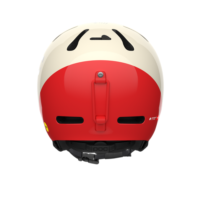 Helmet Kask POC Fornix BC Rouge/Blanc - 2025/26