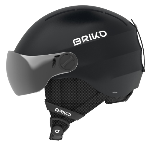 Helmet Briko Teide Visor Matt/Black - 2023/24