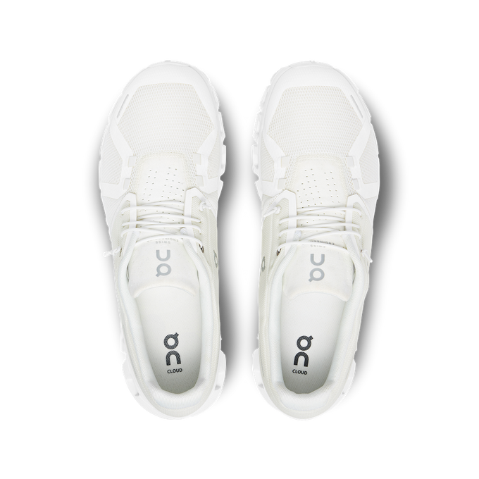 Man Schuhe On Running Cloud 5 Undyed-White/White