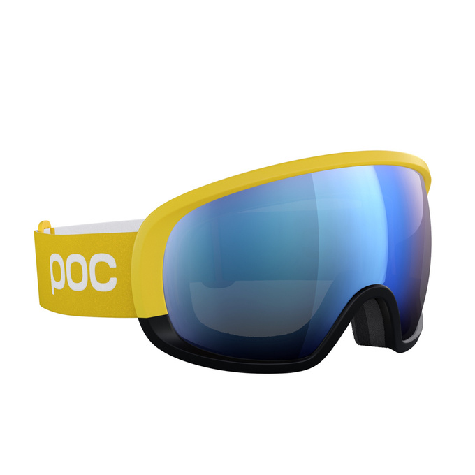 Goggles POC Fovea Clarity Comp Aventurine Yellow/Uranium Black/Spektris Blue - 2022/23