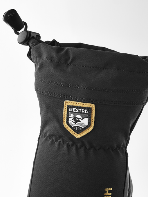 Gloves Hestra Heli Mistral Jr. Black - 2025/26