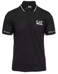 T-shirt Emporio Armani Man Jersey Polo Black