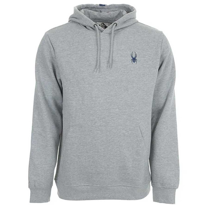 Bluse SPYDER Hoody Retro Logo Usa Heather Gray - 2022/23