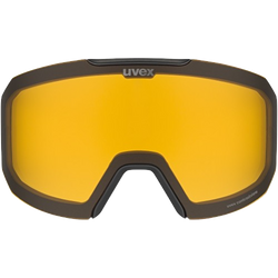 Brille Uvex Evidnt ATTRACT V Black Matt/Mirror Green + spare lens - 2025/26