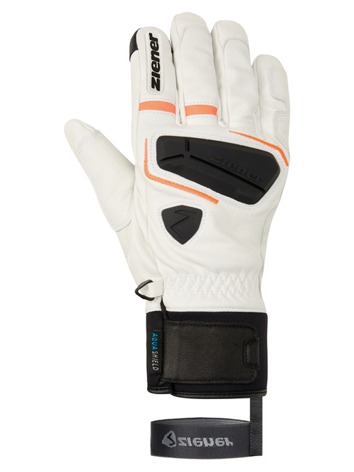 Gloves Ziener Galf-z AS Pr Touch Glove Man White - 2025/26