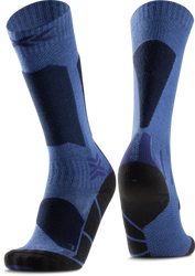 Skisocken X-socks Ski Discover OTC JR Blue Blossom/Marine - 2025/26