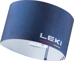 LEKI XC Headband blue-white-grey - 2023