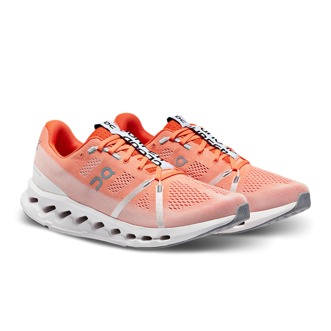 Men shoes On Running Cloudsurfer Flame/White