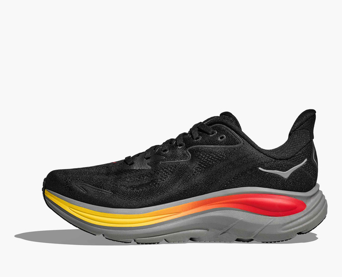 Men shoes Hoka Clifton 10 Black/Galactic Grey