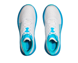 Men shoes Hoka Mach 6 White/Skyward Blue