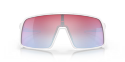 Sunglasses Oakley Sutro Polished White Frame/ Prizm Snow Sapphire Lenses - 2023