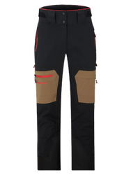 Ski pants Ziener Tewes Full-Zip Man Walnut Red - 2024/25