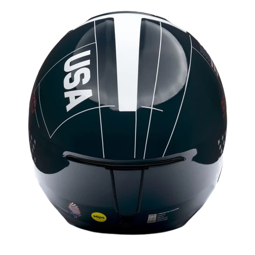 Helm Briko Vulcano 2.0 USA Shiny Blue/White - 2025/26