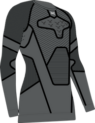 Thermal underwear X-bionic Symbio Merino Shirt LS Men Rhino Grey - 2024/25