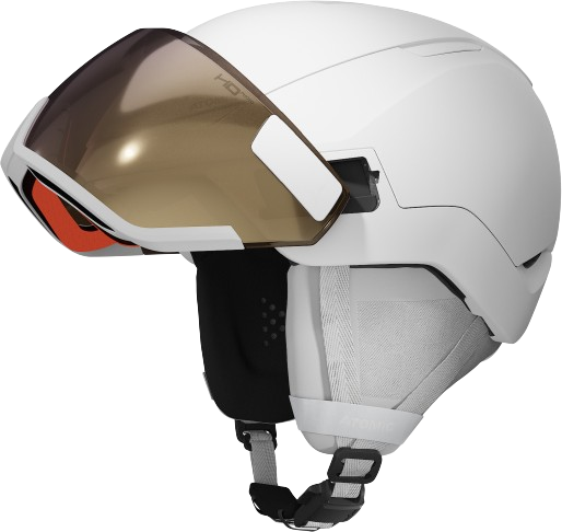 Skiing helmet Atomic Revent GT AMID Visor HD Photo White Heather - 2024/25