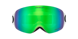 Goggles Oakley Flight Deck M Prizm Snow Jade Iridium Lenses / Matte White - 2024/25