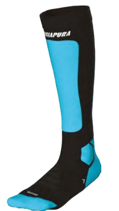 Skisocken Energiapura Heat Merino Socks Turquise/Black - 2025/26
