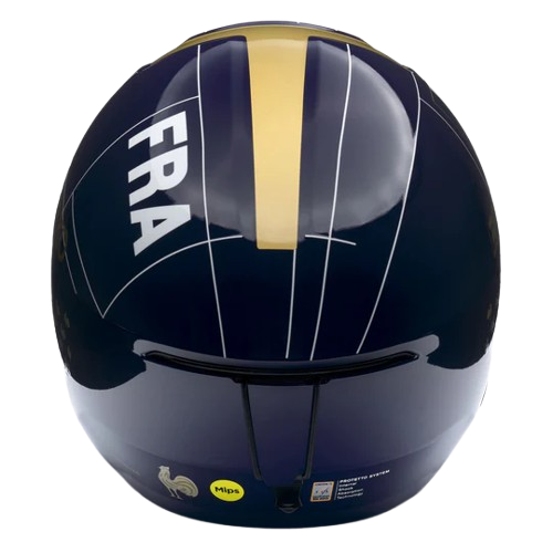 Helmet Briko Volcano 2.0 Graphik France Mips Shiny Blue/White - 2025/26