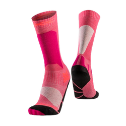 Ski socks X-socks Ski Discover OTC JR Light Pink/Light Sand - 2025/26