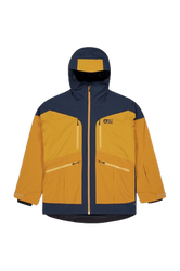 Snowboard jacket Picture Naikoon Dark Blue-Camel Honey - 2024/25 