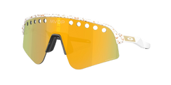 Sunglasses OAKLEY Sutro Lite Sweep MVDP Red Gold Splatter Frame/Prizm 24K Lens