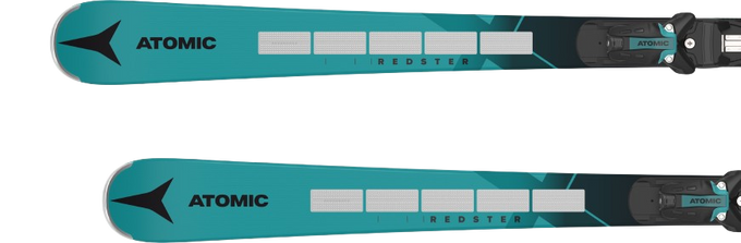 Skis Atomic Redster X9S Revoshock S + X 12 GW Black/Teal - 2024/25