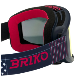Googles Briko Vulcano Mask USA Tangaroa Blue Red - 2025/26