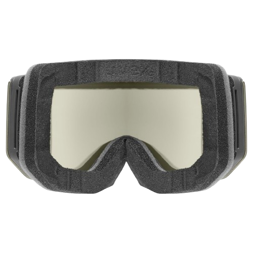 Goggles Uvex lace ATTRACT FM Black Matt/Mirror Blue + spare lens - 2025/26