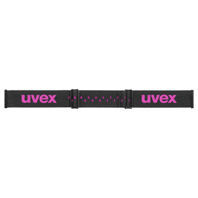 Goggles Uvex PWDR FM Black Matt/Mirror Pink - 2025/26