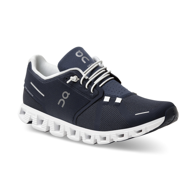 Men shoes On Running Cloud 5 Midnight/White