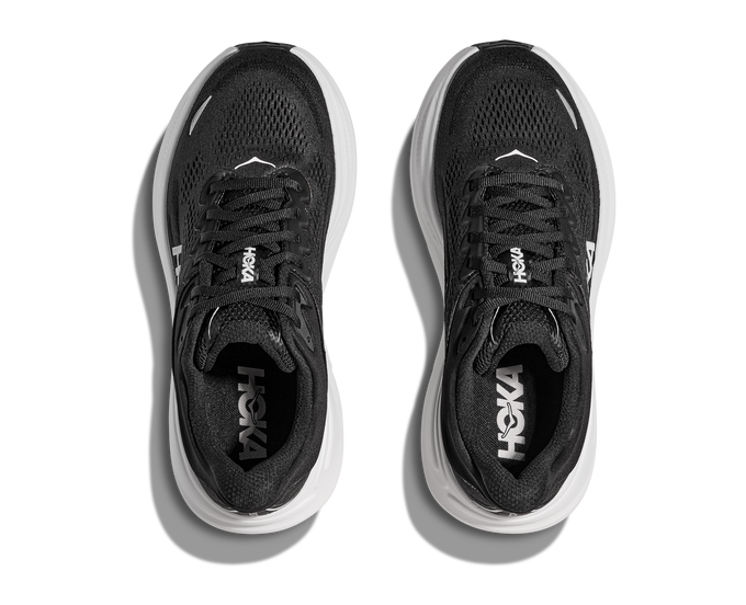 Men shoes Hoka Bondi 9 Black/White