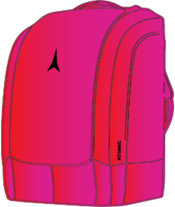 Backpack Atomic Redster Pack 60L Red Tension - 2025/26