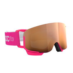 Goggles POC POCito Nexal Fluorescent Pink/Partly Sunny Light Orange - 2025/26