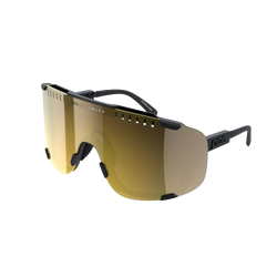 Sonnenbrille POC Devour Uranium Black/Clarity Road/Partly Sunny Gold
