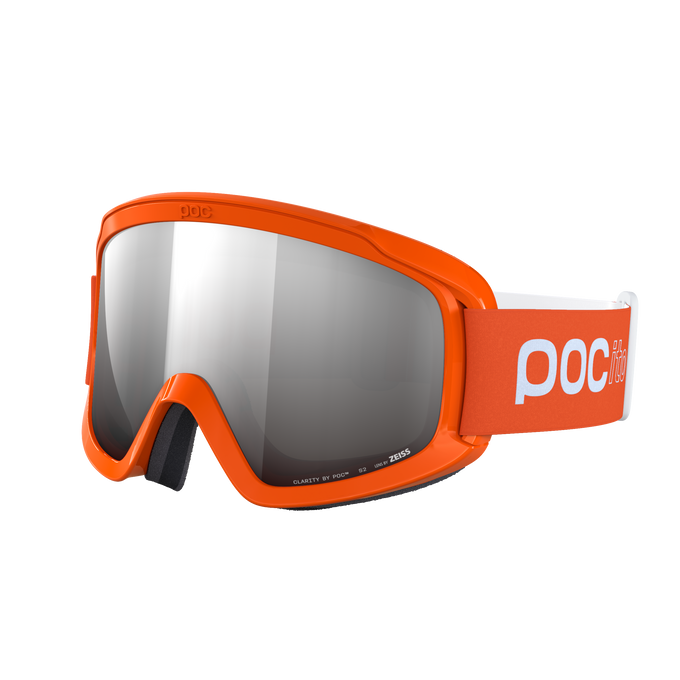 Goggles POC POCito Opsin Fluorescent Orange/Partly Sunny Silver - 2025/26