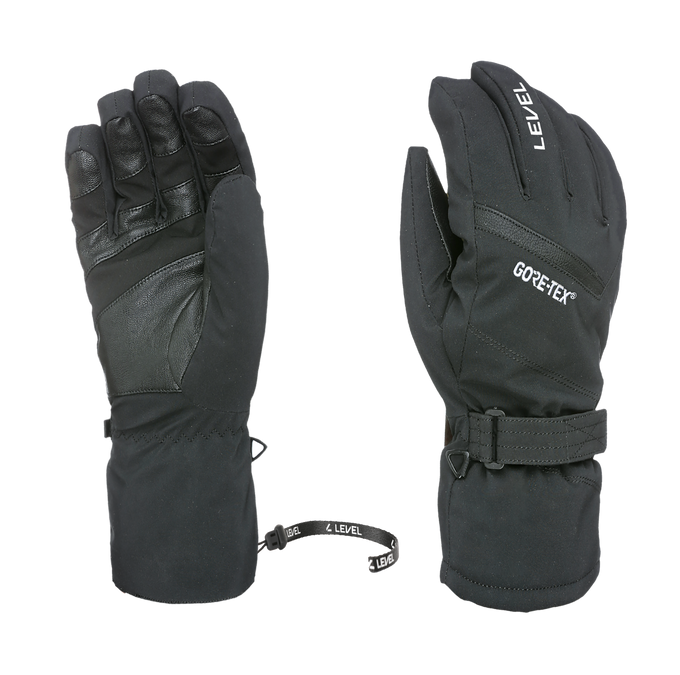 Gloves Level Evolution Gore-Tex Black - 2025/26