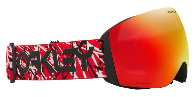 Goggles Oakley Flight Deck L Red Eddie/Prizm Snow Torch Iridium - 2025/26